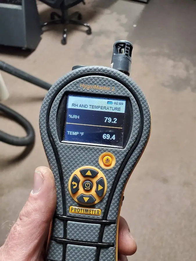 Moisture meter humidity assessment for Mold Remediation & Removal in Emporia