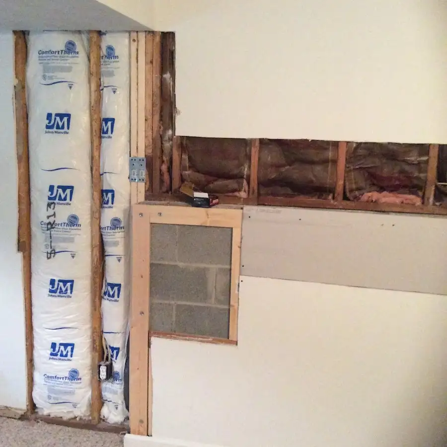 Wall insulation replacement during Odor Removal & Deodorization in Emporia
